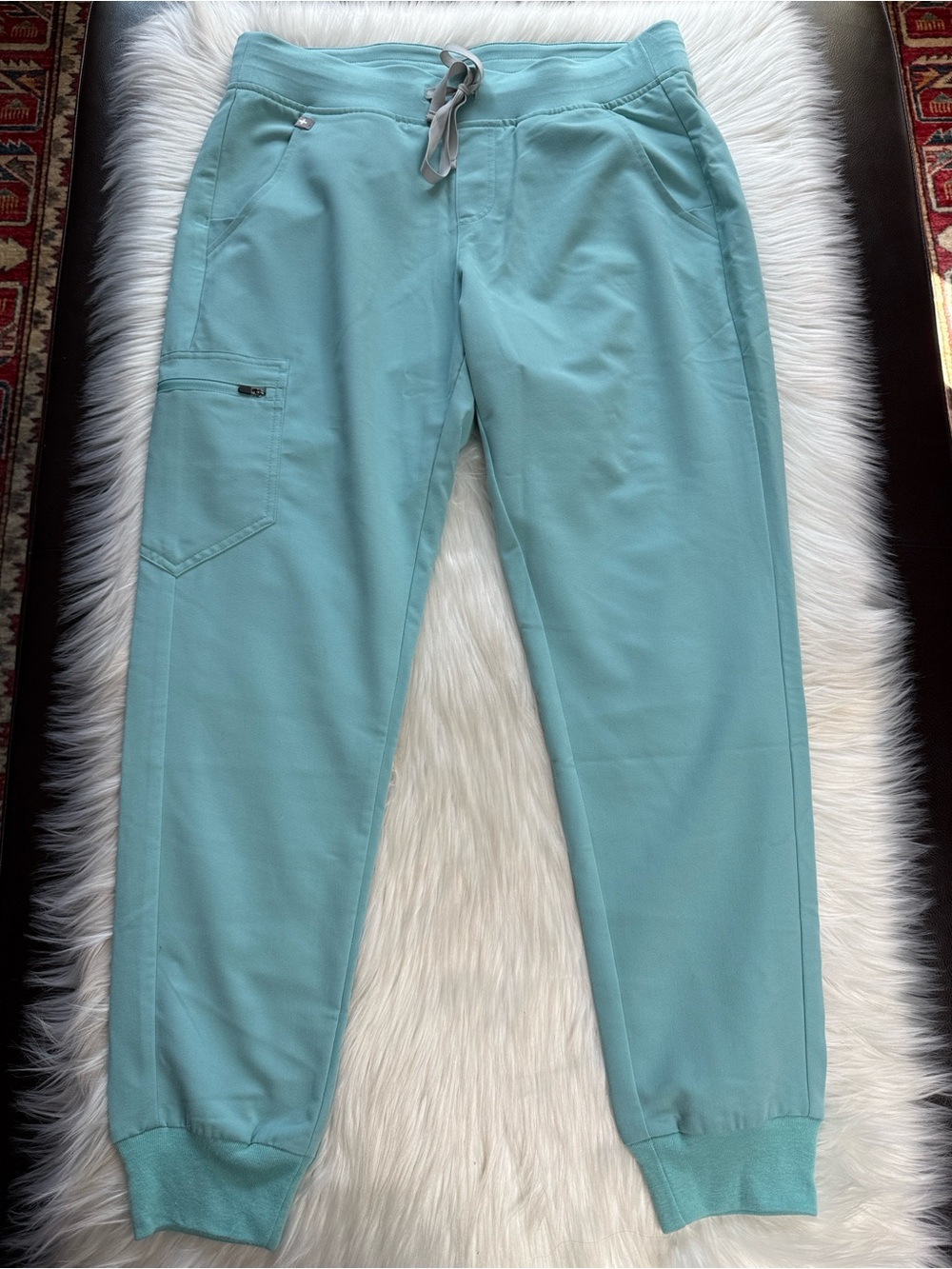 Figs Teal Zamora Scrub Jogger Pants